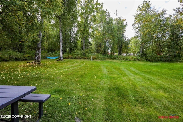 2750 E Whispering Woods Dr, Wasilla, AK 99654 - view of grassy yard