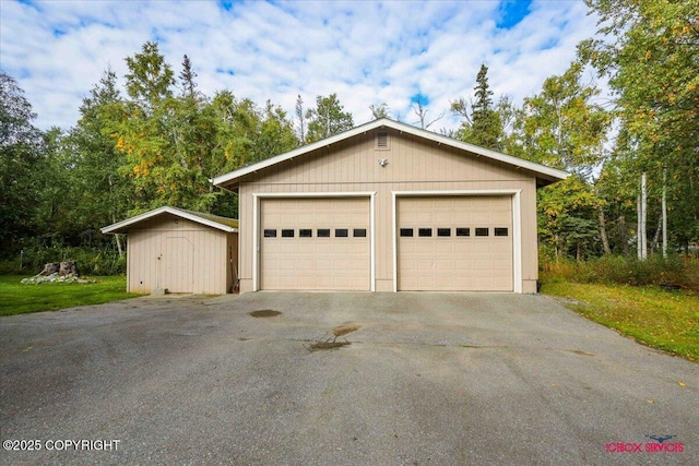 2750 E Whispering Woods Dr, Wasilla, AK 99654 - view of detached garage