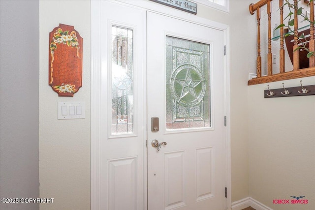 2750 E Whispering Woods Dr, Wasilla, AK 99654 - entryway with baseboards