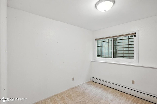 3337 Madison Way, Anchorage, AK 99508 - carpeted empty room featuring a baseboard radiator