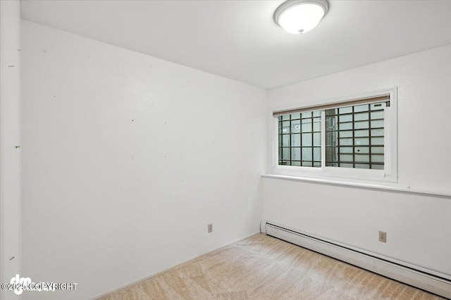 3337 Madison Way, Anchorage, AK 99508 - unfurnished room with baseboard heating and carpet