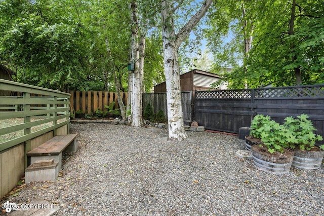 3337 Madison Way, Anchorage, AK 99508 - view of fenced backyard