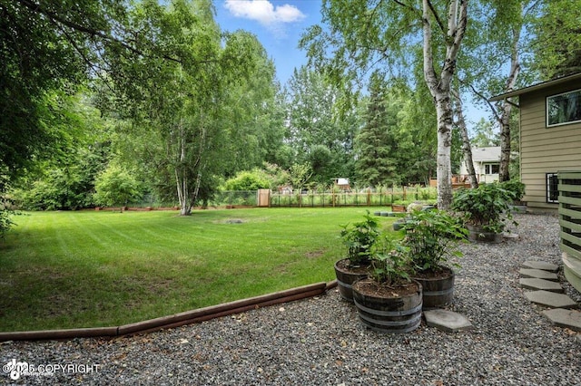 3337 Madison Way, Anchorage, AK 99508 - view of yard