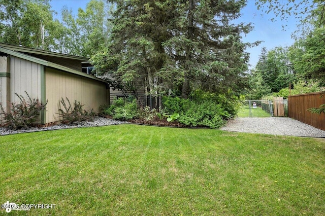 3337 Madison Way, Anchorage, AK 99508 - view of yard