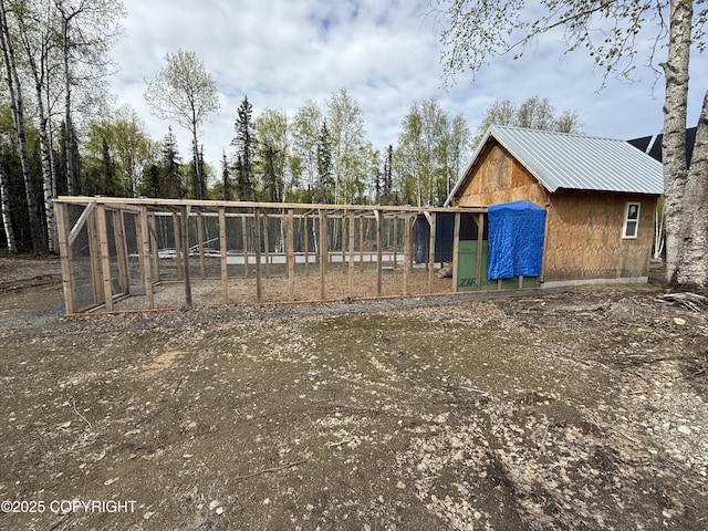 26155 W Long Lake Rd, Willow, AK 99688 - view of home's community featuring exterior structure and an outbuilding