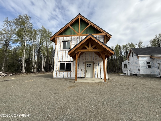 26155 W Long Lake Rd, Willow, AK 99688 - view of front of home