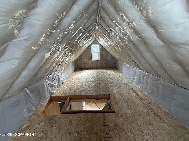 26155 W Long Lake Rd, Willow, AK 99688 - view of unfinished attic