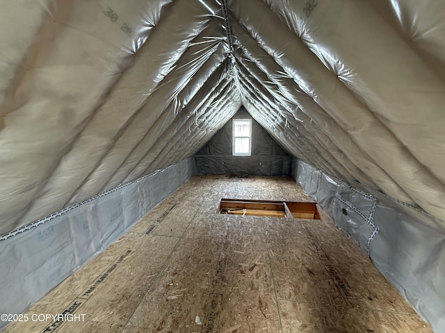 26155 W Long Lake Rd, Willow, AK 99688 - view of unfinished attic