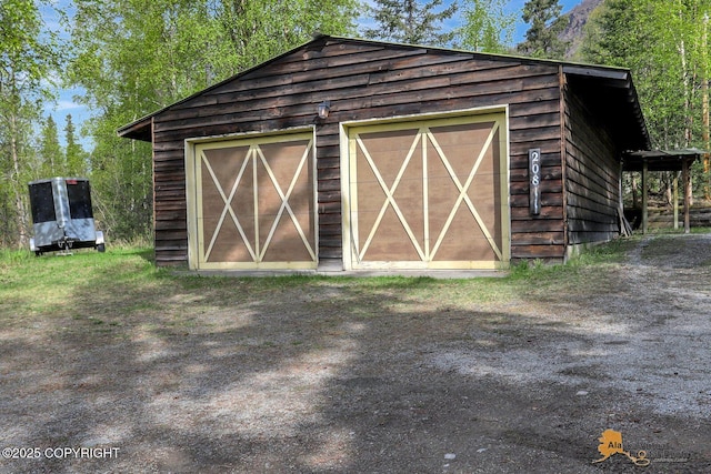 20811 Eagle River Rd, Eagle River, AK 99577 - view of outbuilding featuring an outdoor structure