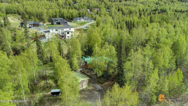 20811 Eagle River Rd, Eagle River, AK 99577 - aerial view of a forest