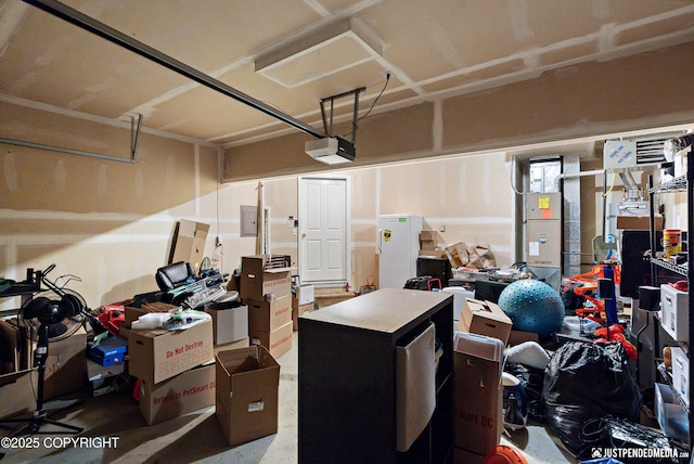 1957 Terrebonne Loop, Anchorage, AK 99502 - garage with a garage door opener and electric panel