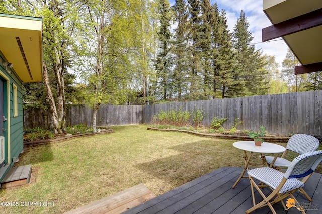 view of deck