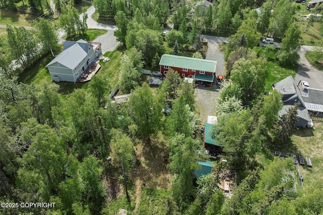 1061 E Agate Ln, Wasilla, AK 99654 - aerial view of property's location