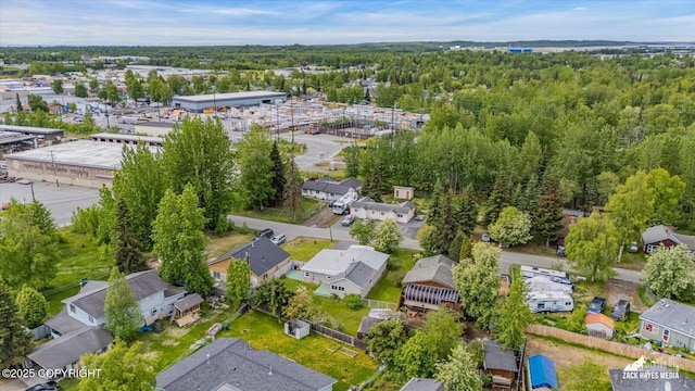 4313 Lois Dr, Anchorage, AK 99517 - view of property location with nearby suburban area and a heavily wooded area