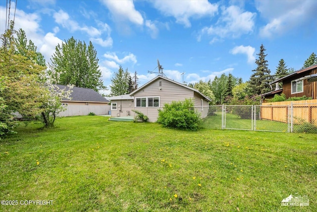 4313 Lois Dr, Anchorage, AK 99517 - view of back of property