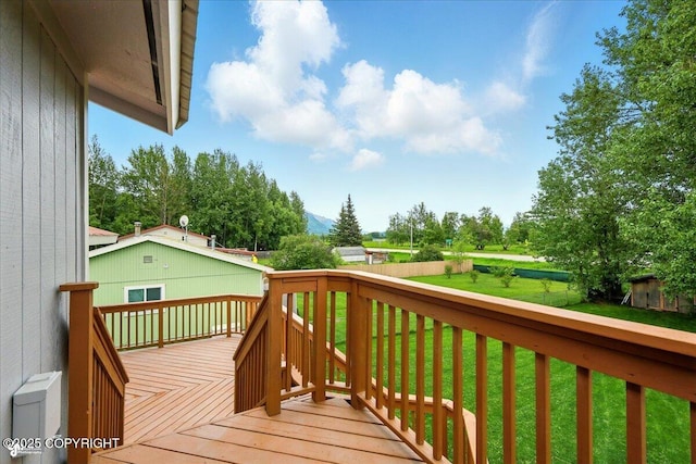 664 E Auklet Ave, Palmer, AK 99645 - view of wooden deck
