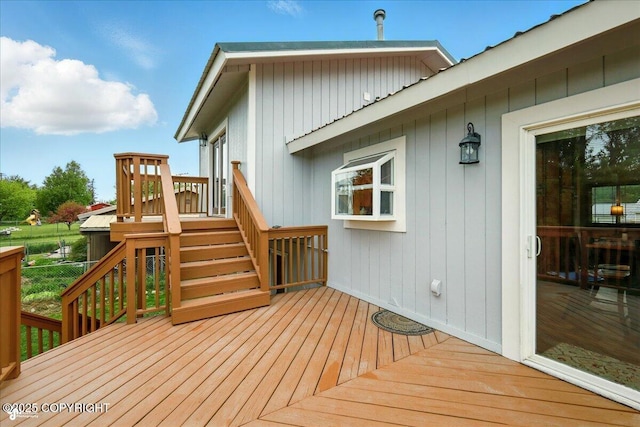 664 E Auklet Ave, Palmer, AK 99645 - deck featuring stairs