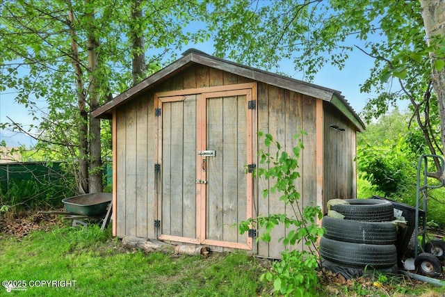 664 E Auklet Ave, Palmer, AK 99645 - view of shed