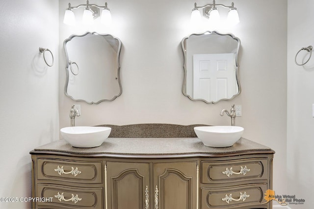 7445 W Fraki St, Wasilla, AK 99623 - bathroom with double vanity