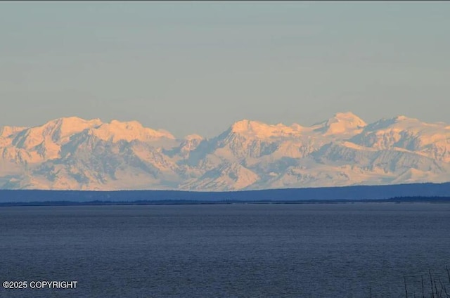 832 O Pl Unit 832, Anchorage, AK 99501 - water view featuring a mountain backdrop