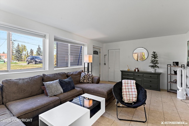 437 E 14th Ave, Anchorage, AK 99501 - living room featuring light tile patterned flooring