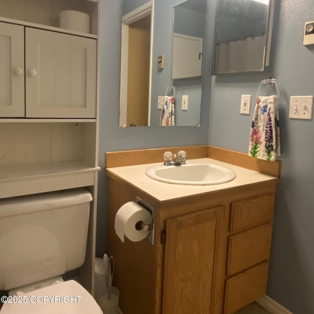 3220 Timberline Ct # 206, Ketchikan, AK 99901 - bathroom with toilet and vanity