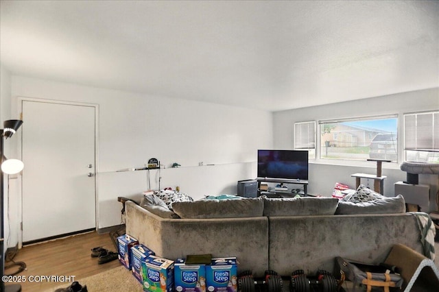 4109 Garfield St, Anchorage, AK 99503 - living area featuring wood finished floors