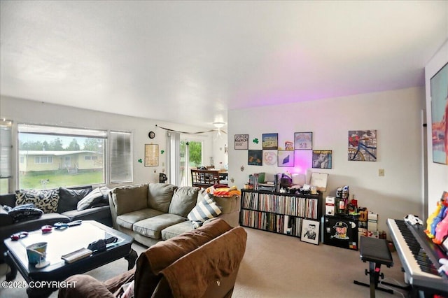 4109 Garfield St, Anchorage, AK 99503 - living room with carpet floors