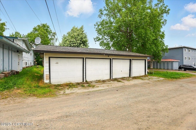 4109 Garfield St, Anchorage, AK 99503 - view of detached garage