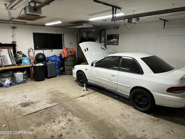 4109 Garfield St, Anchorage, AK 99503 - garage featuring a garage door opener