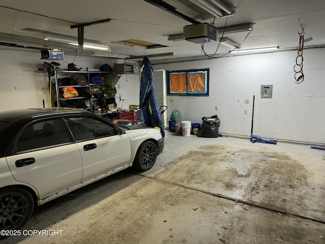 4109 Garfield St, Anchorage, AK 99503 - garage with a garage door opener