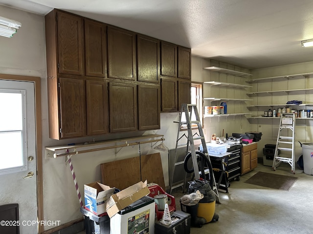 315 On Par Ln, Soldotna, AK 99669 - kitchen with healthy amount of natural light, open shelves, and an office area