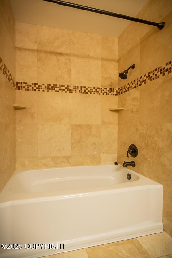 19404 Middleton Loop, Eagle River, AK 99577 - bathroom featuring shower / bathtub combination
