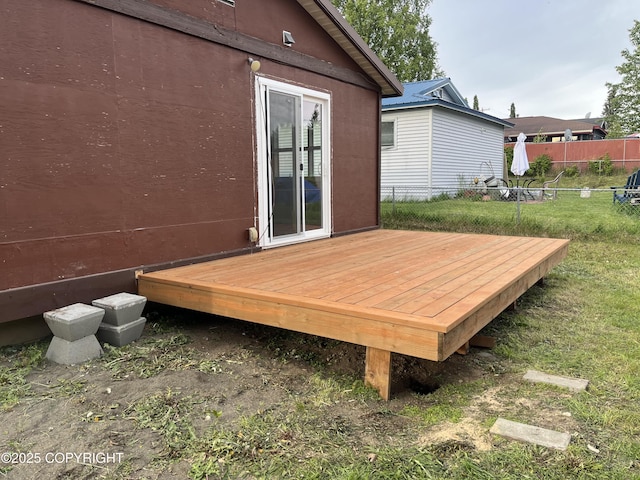 3624 E 16th Ave, Anchorage, AK 99508 - view of deck
