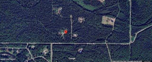 aerial overview of property's location