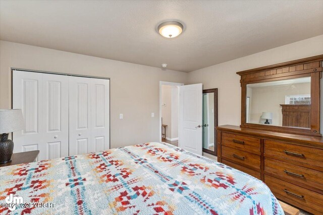53578 Bell Ave, Nikiski/North Kenai, AK 99611 - bedroom featuring a closet