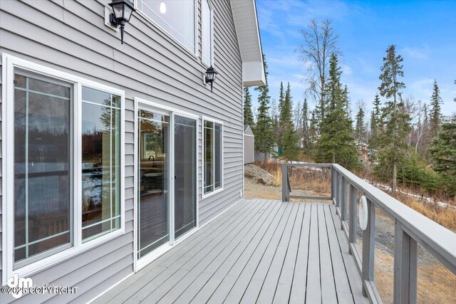 53578 Bell Ave, Nikiski/North Kenai, AK 99611 - view of wooden deck