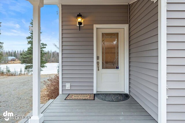 53578 Bell Ave, Nikiski/North Kenai, AK 99611 - view of doorway to property