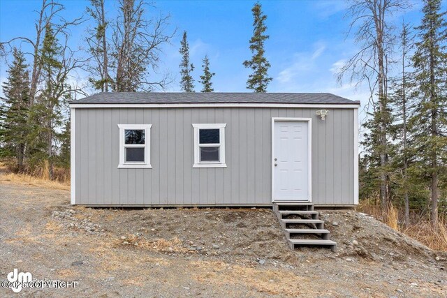 53578 Bell Ave, Nikiski/North Kenai, AK 99611 - view of outdoor structure with an outbuilding