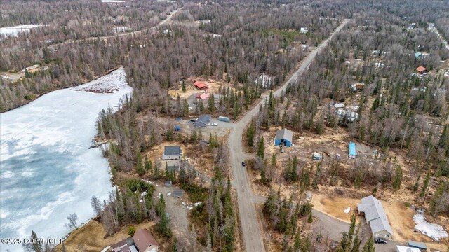 53578 Bell Ave, Nikiski/North Kenai, AK 99611 - aerial overview of property's location with a forest