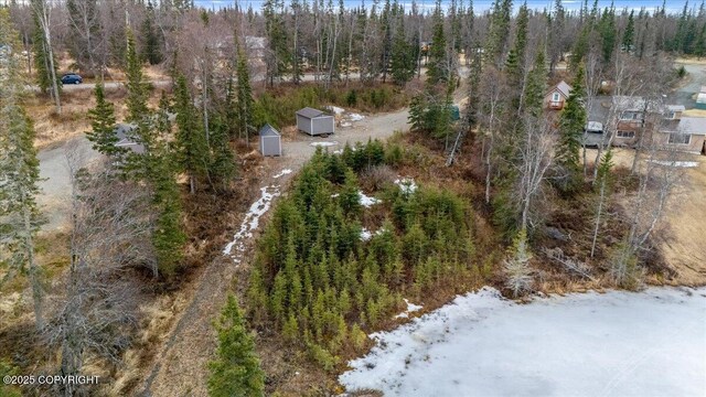 53578 Bell Ave, Nikiski/North Kenai, AK 99611 - view of property location featuring a forest