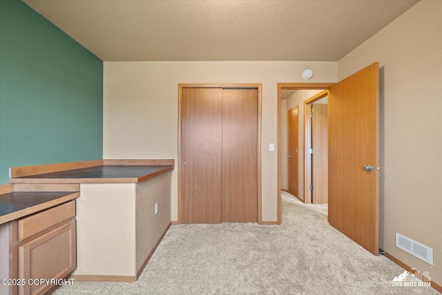 241 N Pasture Pl, Palmer, AK 99645 - unfurnished bedroom featuring carpet, a closet, a textured ceiling, and baseboards