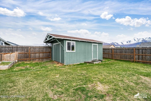241 N Pasture Pl, Palmer, AK 99645 - view of outdoor structure featuring an outdoor structure and a mountain view