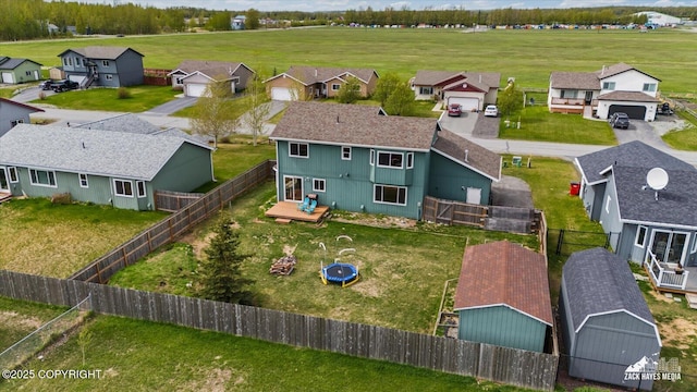 241 N Pasture Pl, Palmer, AK 99645 - aerial perspective of suburban area