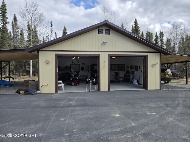 35515 King Salmon Ave, Soldotna, AK 99669 - garage with a garage