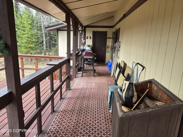 35515 King Salmon Ave, Soldotna, AK 99669 - view of wooden deck