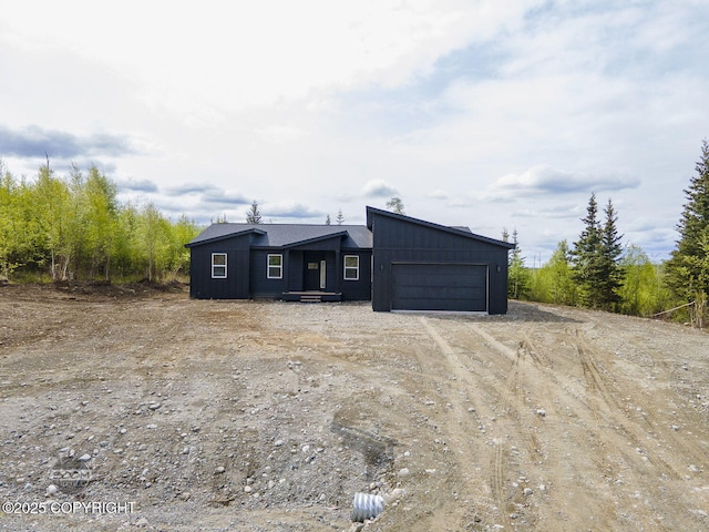 1866 S Rolling Hills St, Wasilla, AK 99623 - view of front of house with a garage and driveway