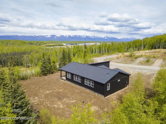 1866 S Rolling Hills St, Wasilla, AK 99623 - view of subject property featuring a heavily wooded area