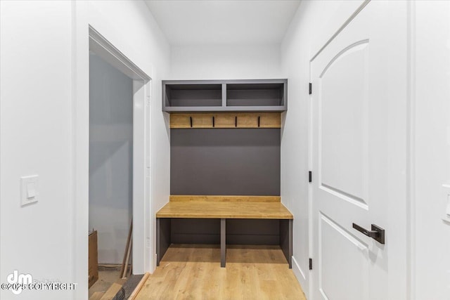 1866 S Rolling Hills St, Wasilla, AK 99623 - mudroom with light wood-type flooring