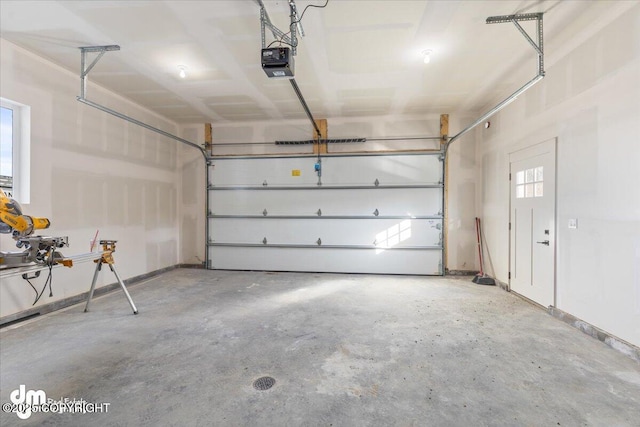 1866 S Rolling Hills St, Wasilla, AK 99623 - garage with a garage door opener and baseboards